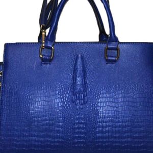 Sigma Gamma Rho Blue Handbag Women Fashion Sorority Shoulder <b>Bag</b> Elegant Greek Letter Purse Casual Carrying <b>Tote</b> <b>Bag</b> Stylish - Product Image 6