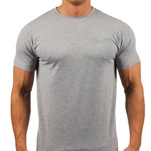 Playeras De Hombre Custom <b>Polyester</b> Spandex T-shirts Man Sports Training <b>Tshirt</b> Wholesale Gym Fitness Tee Blank T Shirt for Men - Product Image 3