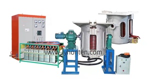 Horno de fusión de acero fundido, máquina de inducción para <span class=keywords><strong>hierro</strong></span> fundido, 100Kg, <span class=keywords><strong>precio</strong></span> de fundición - Product Image 3
