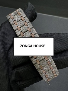 Reloj Mecánico Personalizado de Moda con Diamantes, Movimiento Original, Reloj para Hombre con Moissanita VVS1, Estilo Hip Hop - Product Image 3