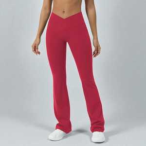 Leggings ultra confortables pour femmes, pantalons longs à taille haute avec ajustement flexible pour l'exercice, la tenue quotidienne, la maison et l'extérieur - Product Image 4