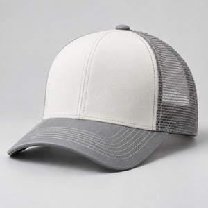 Casquette de baseball trucker brodée haut de gamme, structurée, avec dos en maille, réglable par fermeture à pression, personnalisable, tendance, pour l'extérieur et décontractée - Product Image 4
