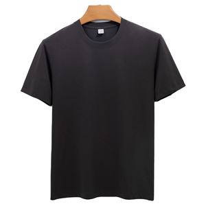 Camisetas de Cuello Redondo de Alta Calidad, Nuevas, de Color Sólido, Corte Regular, Manga Corta, 100% Algodón para Hombre y Mujer, Suministro Directo de Fábrica - Product Image 5