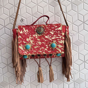 Nouveau concepteur métallique fourrure sacs à main sac à provisions sacs décontractés cheveux sur fourrure cuir sac à main bohème femmes utiliser sac à main - Product Image 1