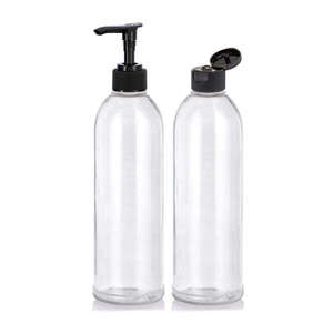 Silk Screen Printing Custom Color Label 480ml 16oz Custom Pump Sprayer Cosmetic Personal <b>Plastic</b> PET Trigger <b>Spray</b> <b>Bottle</b> - Product Image 6