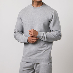 Conjunto de Sudadera con Capucha para Hombre, Tejida, Transpirable, para Primavera, Verano y Otoño, en Colores Personalizados y 100% Algodón - Product Image 1
