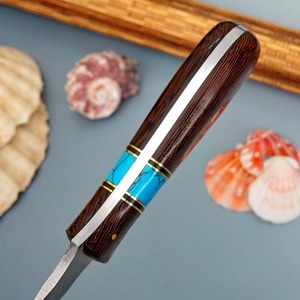 มีดแกะหอยนางรมสแตนเลส ด้ามไม้ ที่เปิดเปลือกหอย เครื่องมือครัวอาหารทะเล ขายส่ง - Product Image 3