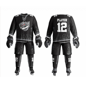 Uniforme de hockey sur glace confortable et ajusté en matériau durable, fabriqué au Pakistan - Product Image 6