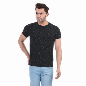 Men's T <b>Shirt</b> Slim Fit T <b>Shirt</b> Black <b>Geometric</b> Print 100% Cotton T-<b>Shirt</b> O-Neck T <b>Shirt</b> Short Sleeve T <b>Shirt</b> Casual Wear T <b>Shirt</b> - Product Image 3