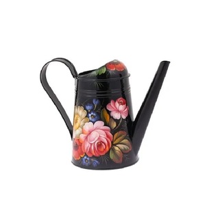 Arrosoir en métal émaillé peint à la main, tendance et nouveau, pour plantes d'intérieur et d'extérieur, pulvérisateur d'eau pour jardins et pots - Product Image 4