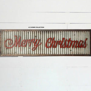 Décoration Murale de Noël en Aluminium Argenté à Sublimation pour Cadeaux et Autres Décorations de Fêtes - Product Image 4