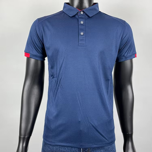 Chemise Polo Homme en Polyester Coton de Haute Qualité, Coupe Ample, Motif Uni, Logo Personnalisé, Idéale pour le Bureau et les Affaires - Product Image 4