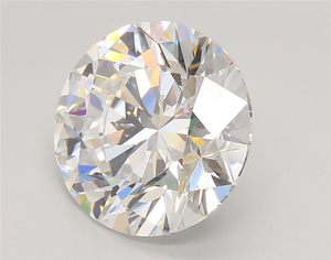 Diamante Cultivado en Laboratorio de Corte Brillante Redondo Blanco de 5.05 Ct, VVS 1 - Product Image 3