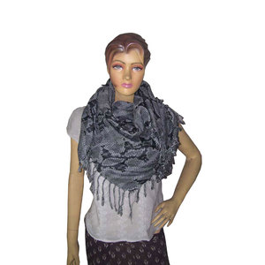Châle traditionnel palestinien pour femme, style Arafat, en coton, motif géométrique, personnalisable, tissé à la main, tendance, pour l'été - Product Image 1