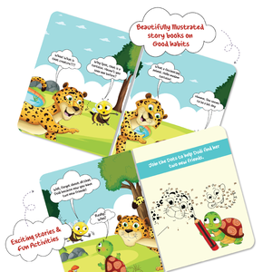 Serie para Niños Pequeños de Biplob sobre Buenos Hábitos, Libro 2: La Aventura de Dudi la Tortuga, Libros de Audio para Aprender a Hacer Amigos - Product Image 1