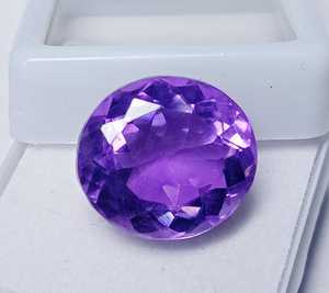 Piedra Preciosa Suelta de Amatista, Piedra Natural de Color Púrpura para Joyería, Calidad Premium Certificada CM - Product Image 1