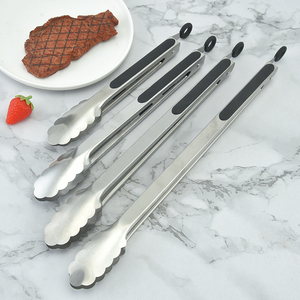 Premium Chef <b>Tongs</b> For Restaurant Buffet Kitchen Cooking Grilling Frying Baking And <b>Serving</b> Food Easily - Product Image 4