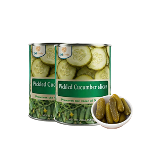 Best Rate Vietnam Manufacturer Supply Top Selling Canned Sliced <b>Pickled</b> Cucumbers <b>Packed</b> in Various Size Can - Product Image 1