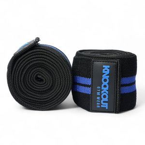 Bandes de compression élastiques robustes pour genoux, soutien pour la musculation, les squats, les soulevés de terre, l'haltérophilie, équipement de gym, entraînement, soutien des genoux - Product Image 4