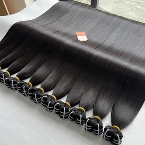 Bone Straight Weft Bundles <b>Hair</b> Extensions Remy Vietnamese 100% Human <b>Hair</b> Double Drawn Pure Raw Unprocessed Virgin Raw <b>Hair</b> - Product Image 3