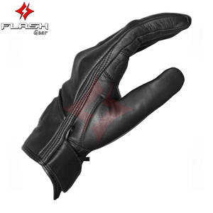 Guantes Tácticos para Hombre, Guantes de Motocicleta Negros, Guantes con Pantalla Táctil, para Exteriores, Paintball, Trabajo, Motociclismo - Product Image 5