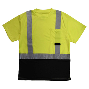 Chemise de sécurité réfléchissante avec logo personnalisé, vêtements de travail haute visibilité pour les travailleurs du bâtiment et du transport - Product Image 2
