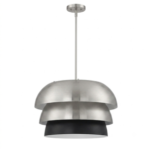 Stylish Metal Pendant <b>Light</b> Round Bowl Shade E27 LED <b>Indoor</b> Ceiling Fixture Large Size Mounted Design Handmade Pendant Lamp - Product Image 1