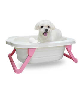 Baignoire pour animaux de compagnie HEDYS GROOMING Premium, sûre, durable, facile à nettoyer, en PP et TPE, multi-usages, bac pour chien, 2,3 kg, spa relaxant pour le lavage - Product Image 1