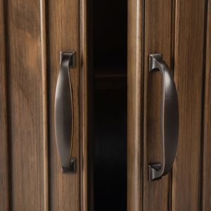 Mobiletto Rustico Connaught in Legno Naturale Invecchiato Marrone per Ingresso e Soggiorno - Product Image 2