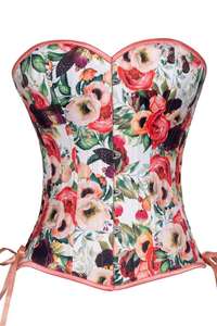 Corsets Vintage pour Femmes, Sexy, Sculptants, Respirants, Modernes, en Brocart, pour Grandes Tailles - Product Image 4