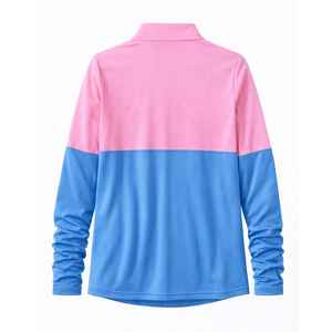 Sudadera de Mujer Jack and Jill de Dos Tonos con Cierre de Cremallera, Logotipo Bordado Personalizado, Bloques de Color, Suministro al por Mayor OEM - Product Image 2