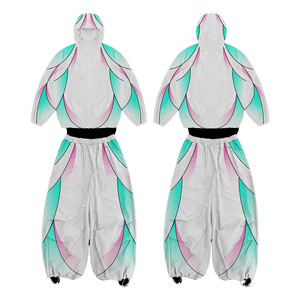 Wholesale Windbreaker <b>Sets</b> Athletic Apparel Custom Outerwear Breathable Woven Factory Direct Supplier - Product Image 4