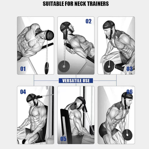 Weightlifting Head <b>Harness</b> <b>Men</b> Women Gym Neck Strength Trainer Resistance Workout Band OEM Supplier - Product Image 3