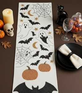 Chemin de table personnalisé, fait main, luxueux, brodé de fleurs, écologique, léger, durable, réglable, Glam Mat pour table à manger - Product Image 4