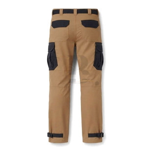Pantalon cargo tactique robuste pour homme avec poches cargo, design renforcé aux genoux et fermeture ajustable à la cheville - Product Image 6