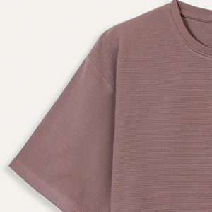 Camiseta Corta de Algodón de Corte Ajustado y Estilo Urbano con Logotipo Personalizado, Mezcla de Algodón, OEM ODM - Product Image 4