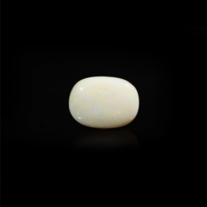 Natural Yellow White Raw Opal Loose Gemstone 10.55 Ct Certified Wholesale 20mm - Product Image 1