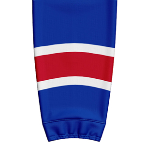Unisex Custom Made Ice Hockey <b>Socks</b> 1 Week Delivery Sportswear with OEM Team Name Printed and Sublimated for Adults - Product Image 4