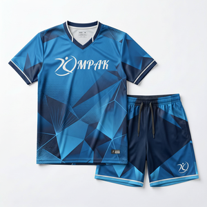 Wholesale Custom Khaki <b>Paint</b> Splatter Volleyball Shirt And Shorts <b>Set</b> OEM Lightweight Team Uniform Sublimation Activewear - Product Image 1