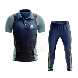 Tenue d'entraînement de cricket respirante, écologique, légère, en polyester de haute qualité, sur mesure, service OEM - Product Image 2