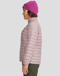 Chaqueta de invierno acolchada personalizada para mujer, ropa informal premium para exteriores, a prueba de viento, con cierre de cremallera y bolsillos laterales. - Product Image 2