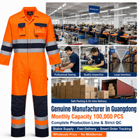 Combinaison de travail imperméable, respirante, antistatique et ignifuge de qualité supérieure, vêtements de sécurité industrielle, service OEM, fourniture d'usine
