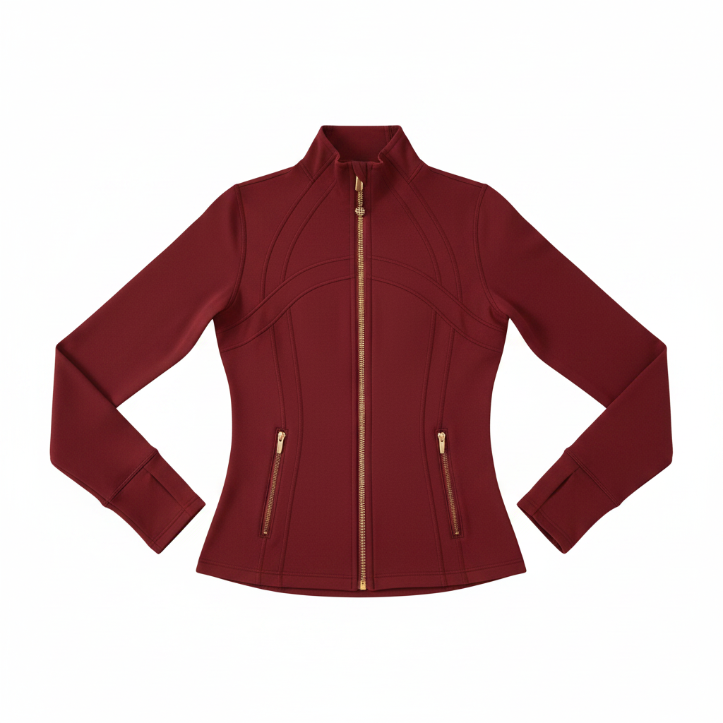 Yoga wear Jacket Stand up Collar Zip up Autumn Waist Slim-fit Short Quick-dry Women's Sports New Custom Plus size training Top