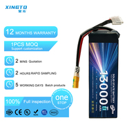 Batería Recargable para Drones UAV XINGTO de 13000 mAh y 340 Wh/kg, Estado Semi-Sólido, 6s/12s/14s/18s/24s, Alto Rendimiento, Iones de Litio