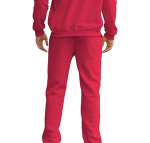 Conjunto Deportivo de Invierno para Hombre, Ecológico, Estampado, Transpirable, de Poliéster/Algodón, Ligero, con Capucha y Cintura Elástica - Product Image 6