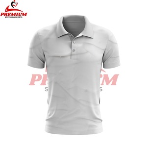 เสื้อโปโลแฟชั่นแบบซับลิเมชั่น ปักโลโก้ตามสั่ง ขายส่ง เสื้อโปโลแขนสั้นแบบซับลิเมชั่น ลายเรียบ - Product Image 5