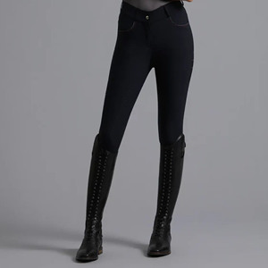 High Quality 4-way Stretch Horse Riding Breeches <b>Leggings</b> Tights <b>Equestrian</b> Wear Pants on Technical Fabric with Soft Feel - Product Image 6