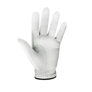 Gants de golf pour hommes personnalisables de haute qualité en cuir véritable Cabretta, doux, confortables, respirants, antidérapants, à doigts complets, pour la main gauche - Product Image 4