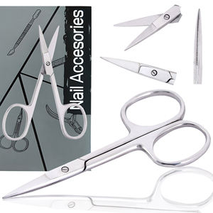 Tijeras para Cutículas de Acero Inoxidable con Diseño Vintage de Cigüeña, Cuchilla Curva Profesional, Herramienta para Recortar Uñas, Envío Rápido - Product Image 4