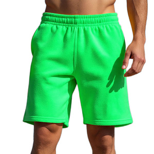 Pantalones Cortos Deportivos para Hombre al por Mayor con Logotipo Personalizado, Transpirables, de Algodón y Felpa, para Gimnasio, Verano, Casuales - Product Image 3